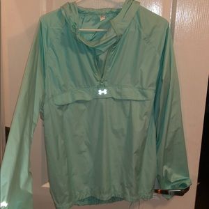 Under armor Tiffany blue windbreaker